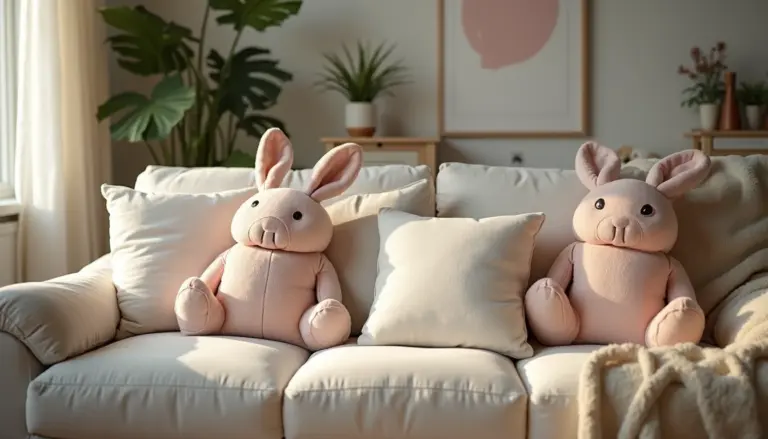 Almofadas de Coelho Decorativas: O Toque Mágico Para Seu Lar em 2026? Almofadas de Coelho Decorativas: O Toque Mágico Para Seu Lar em 2026?