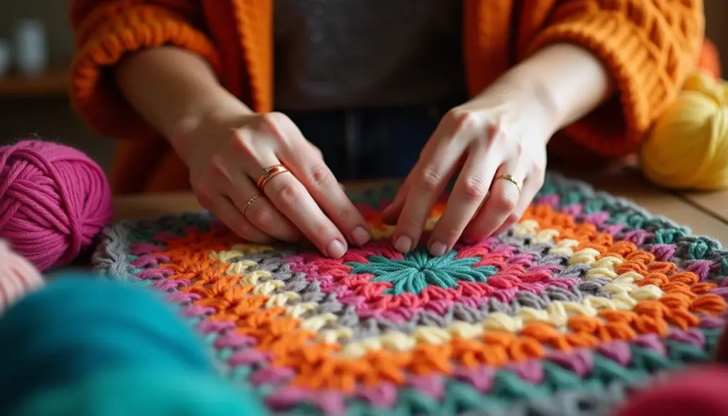 Bico de barbante para tapete quadrado: 17 designs incríveis!