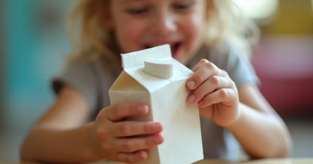 Brinquedo com Caixa de Leite: Criatividade Sustentável Revelada! Brinquedo com Caixa de Leite: Criatividade Sustentável Revelada!