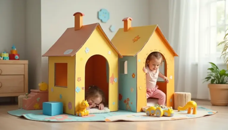 Casinhas de Papelão Divertidas: Como Fazer em Casa? Casinhas de Papelão Divertidas: Como Fazer em Casa?