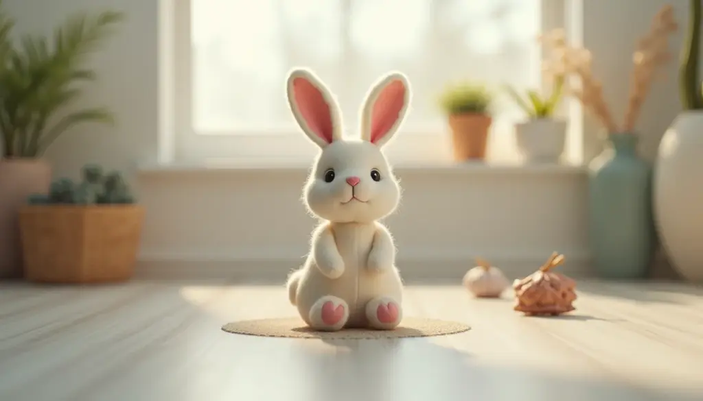 Molde Coelho De Feltro Sentado: Crie Peças Encantadoras!