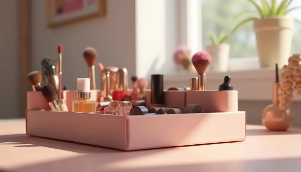 Organizador de Maquiagem: Faça o Seu com Caixa de Sapato!