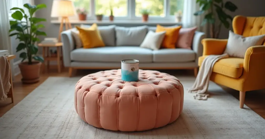 Como Fazer Puff de Lata de Tinta: Transforme Sua Decoração!