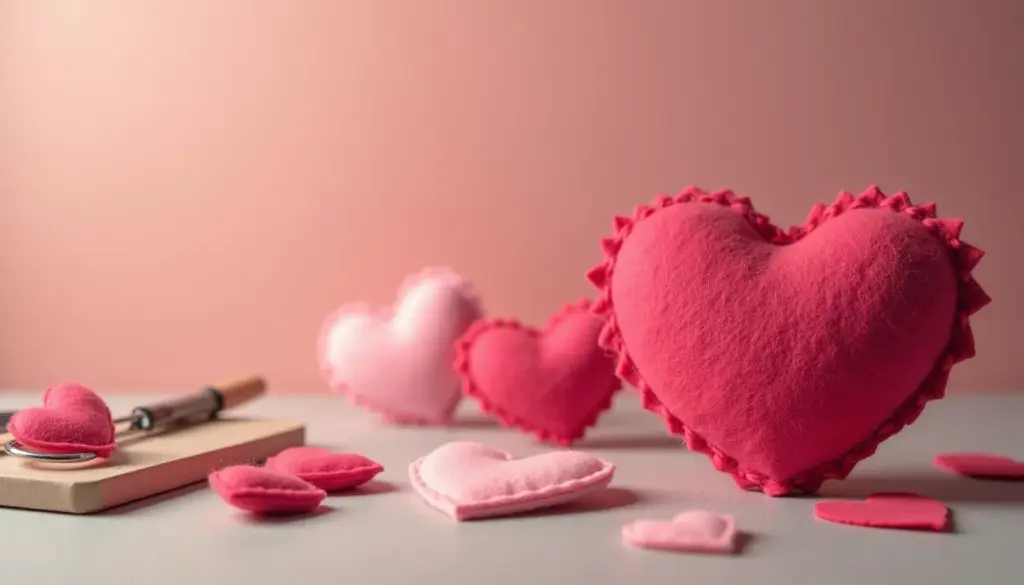 Corações de Feltro: Crie Peças Incríveis em Casa (2026)