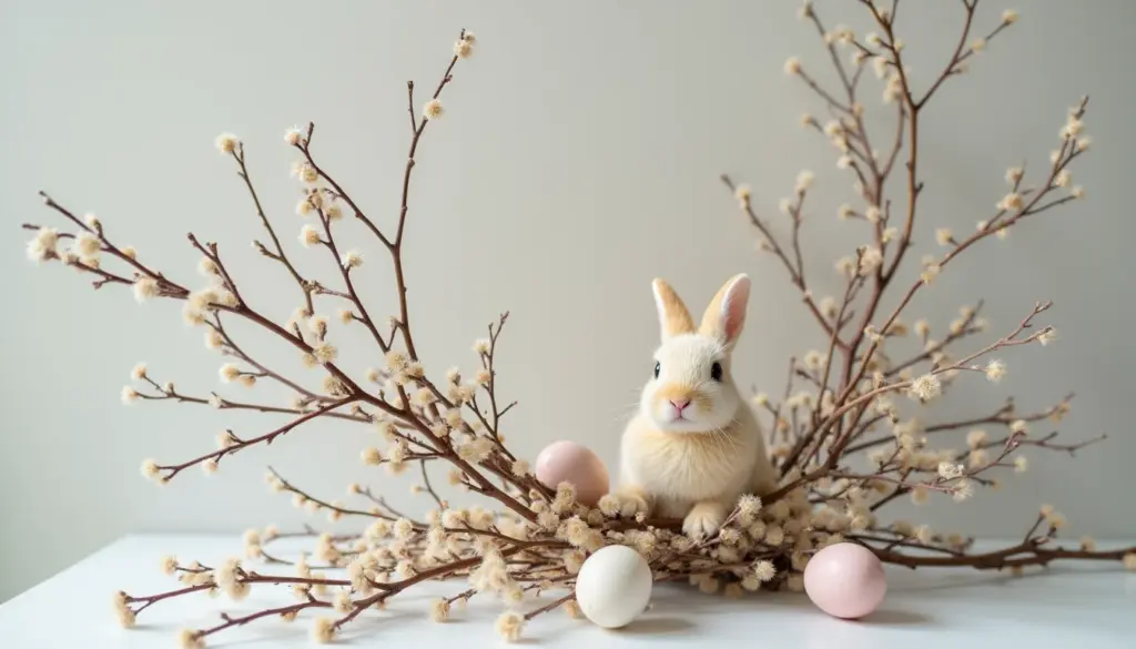 Galhos Secos: Crie Decoração de Páscoa Única e Econômica