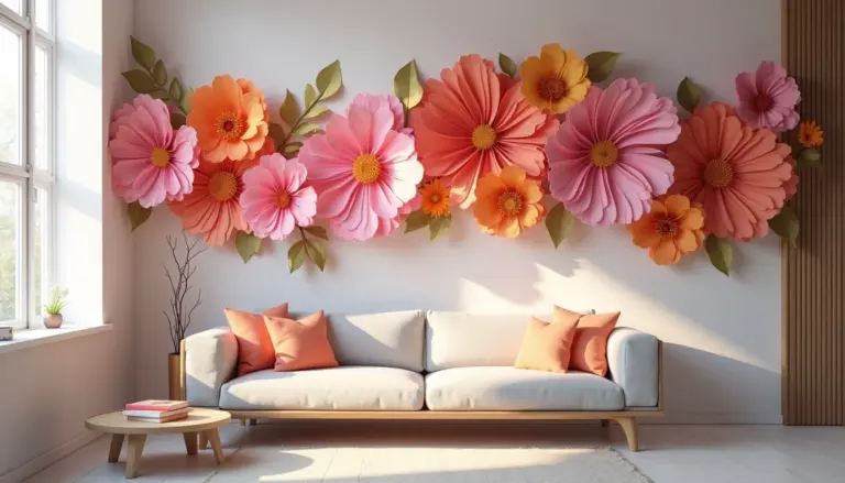 Flores de Papel: Decoração Que Transforma Espaços em 2026 Flores de Papel: Decoração Que Transforma Espaços em 2026