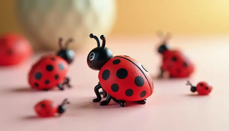 Molde Joaninha EVA: Crie Lembrancinhas Encantadoras em Minutos!