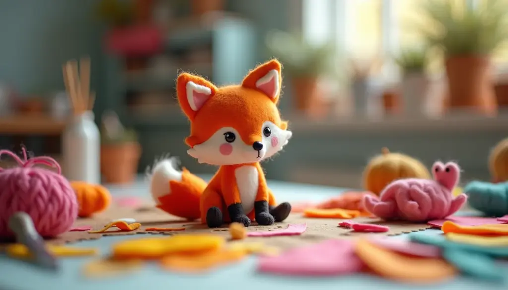 Como Fazer Moldes de Raposa em Feltro para Artesanato Incrível