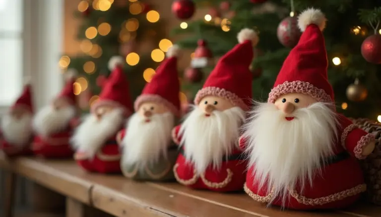 Papai Noel em Tecido: 5 Ideias Criativas Para Decorar Sua Casa! Papai Noel em Tecido: 5 Ideias Criativas Para Decorar Sua Casa!