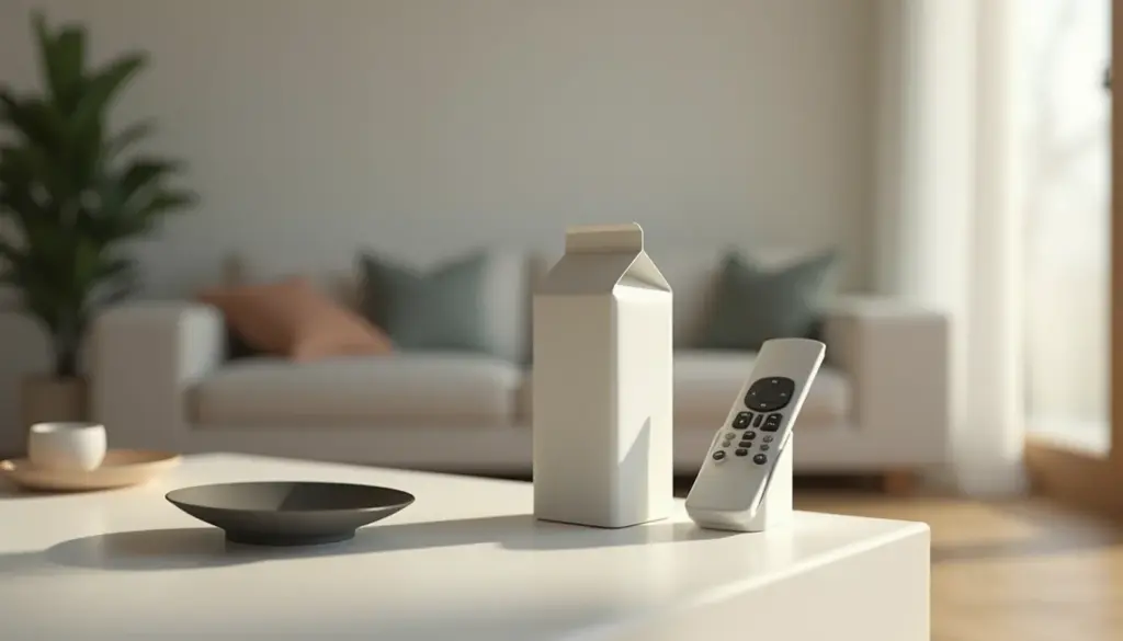 Caixa de Leite Vira Porta-Controle? O Truque de Organização Que Você Precisa!