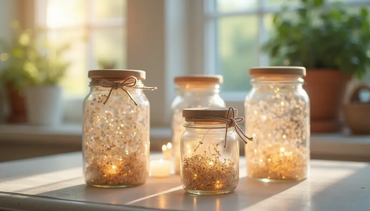 Potes de Vidro Decorados: Transforme Sua Casa com Tecido em 2026