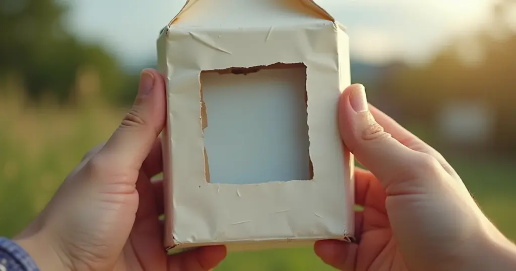 Reciclagem de Caixa de Leite Porta Retrato: Crie Memórias Únicas