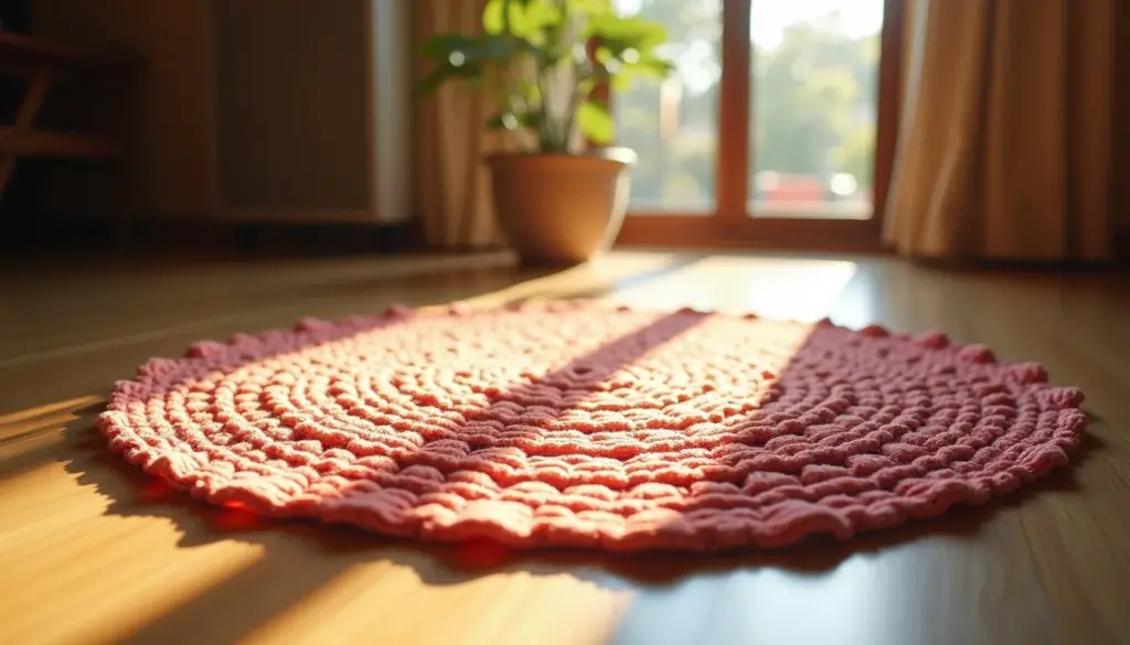 Tapete de Crochê Oval Simples e Econômico: [Faça o Seu] Rápido!