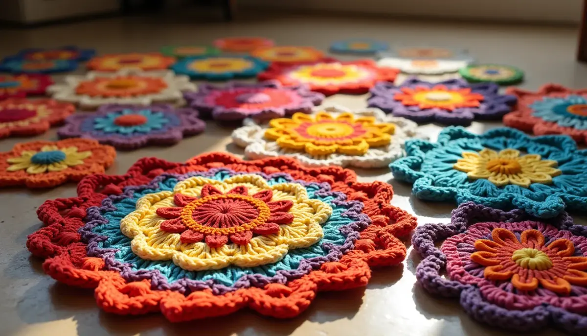 Tapetes de Crochê em Barbante com Flores: o guia definitivo