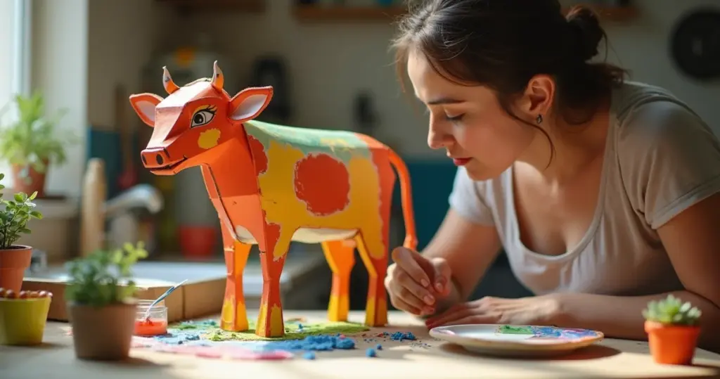 Animais feito com caixa de leite: a embalagem que vira brinquedo que dura anos