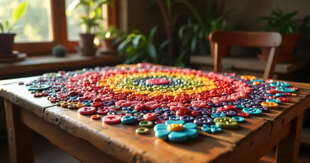 27 Ideias de Arte com Botões de Roupa: Transforme Lixo em Dinheiro e Decoração