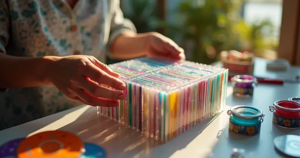 Artesanato com capa de CD: transforme seu lixo em luxo sem gastar quase nada