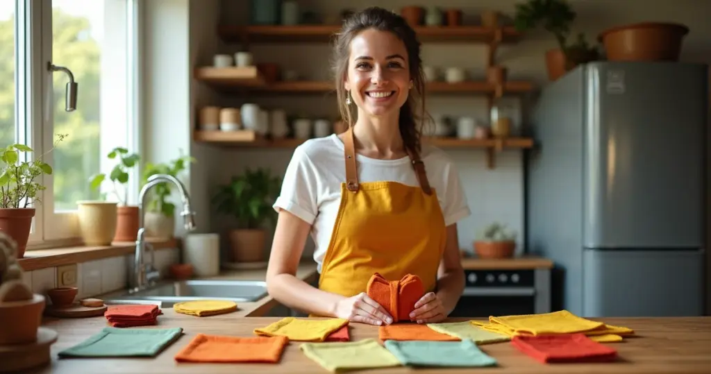 Artesanato com feltro para cozinha com moldes: sua casa mais charmosa e organizada