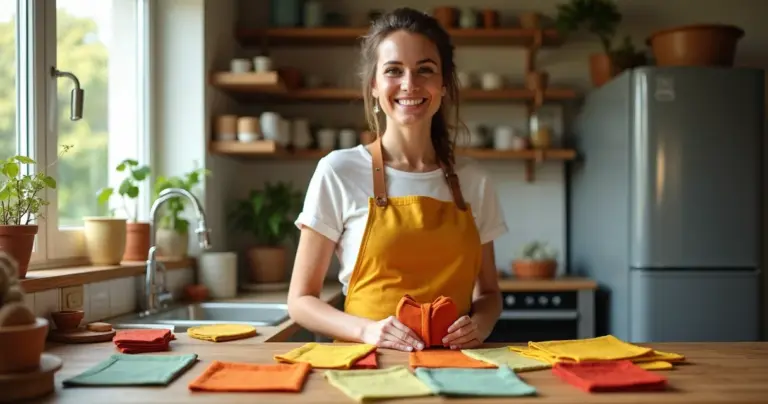 Artesanato com feltro para cozinha com moldes: sua casa mais charmosa e organizada