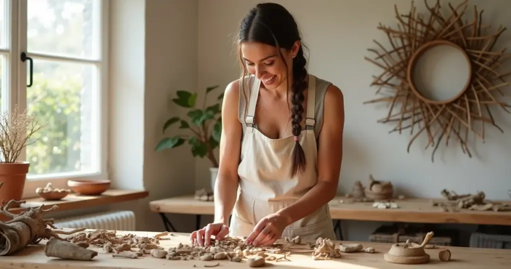 Artesanato com galhos secos: transforme lixo em luxo e economize R$ 150