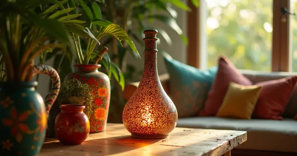 27 Ideias de Artesanato com Garrafão de Vinho que Transformam Lixo em Luxo