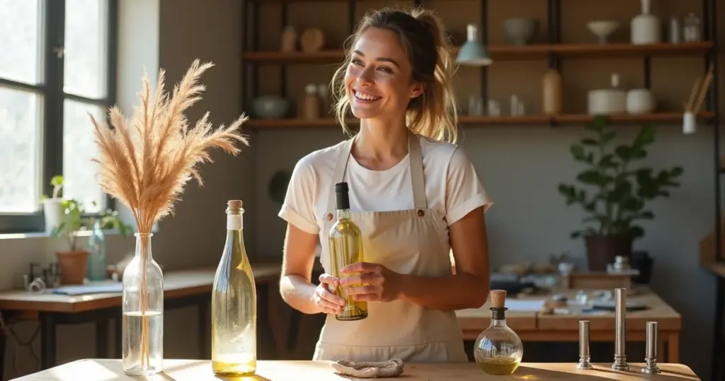 Transforme suas garrafas de vinho vazias em peças que todo mundo vai elogiar