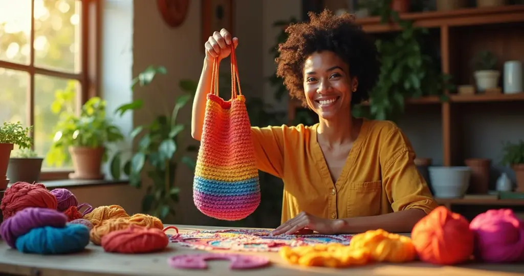 27 Ideias de Artesanato com Malha que Transformam Retalhos em Dinheiro