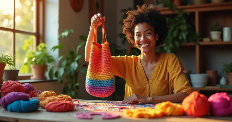27 Ideias de Artesanato com Malha que Transformam Retalhos em Dinheiro