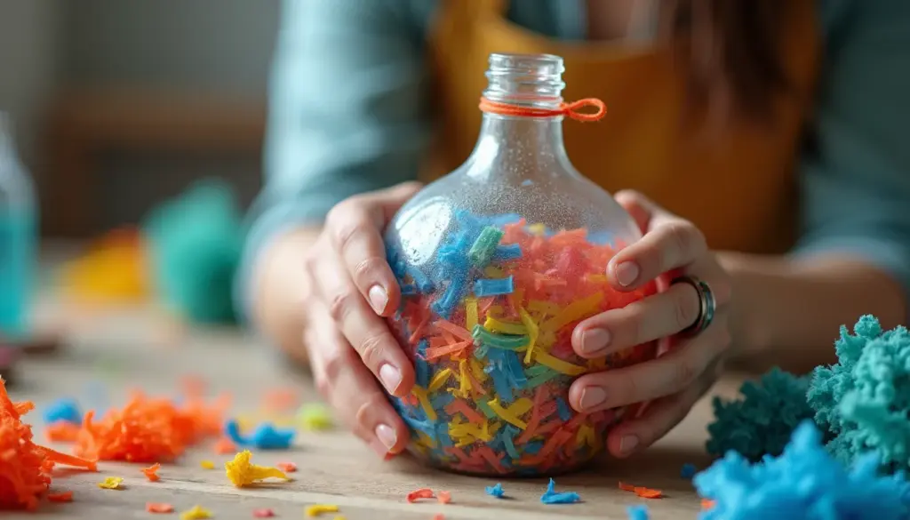 Artesanato com reciclagem fácil de fazer: transforme lixo em luxo em 5 passos