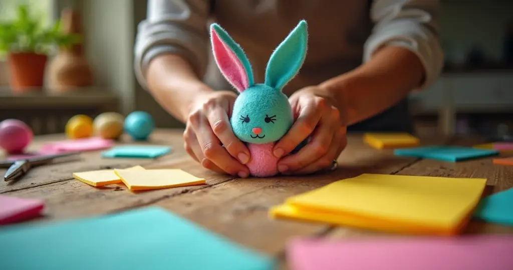 Artesanato de Páscoa em EVA: Técnica que Transforma Iniciante em Expert