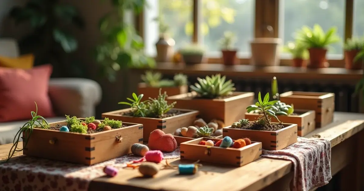 27 Ideias de Artesanato em Caixas de Madeira para Organizar e Decorar