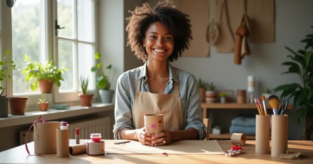 Artesanato rolo de papel higienico passo a passo: do lixo ao luxo em 5 etapas
