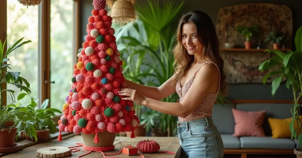 27 Ideias de Árvore de Natal Artesanato que Vão Transformar Sua Casa