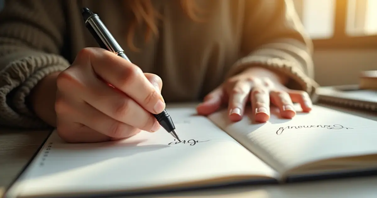 Atividade caligrafia: letra de médico vira assinatura elegante em 7 dias