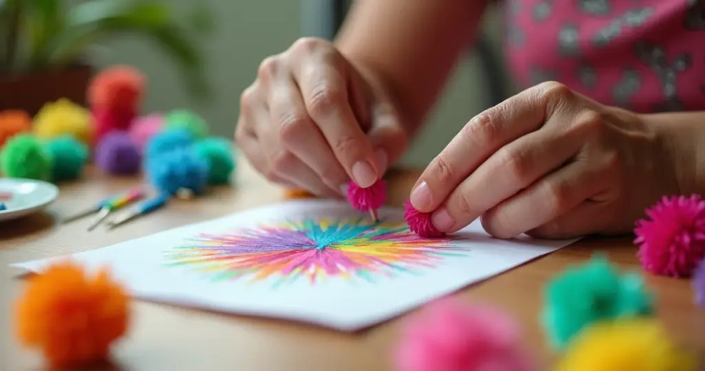 Atividade para colar papel crepom que prepara o dedinho para escrever