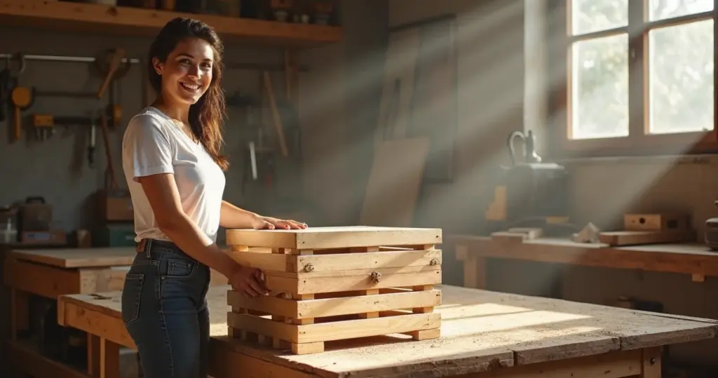 Bau de Pallets Passo a Passo: Erro Fatal Que Arruina Seu Projeto Bau de Pallets Passo a Passo: Erro Fatal Que Arruina Seu Projeto