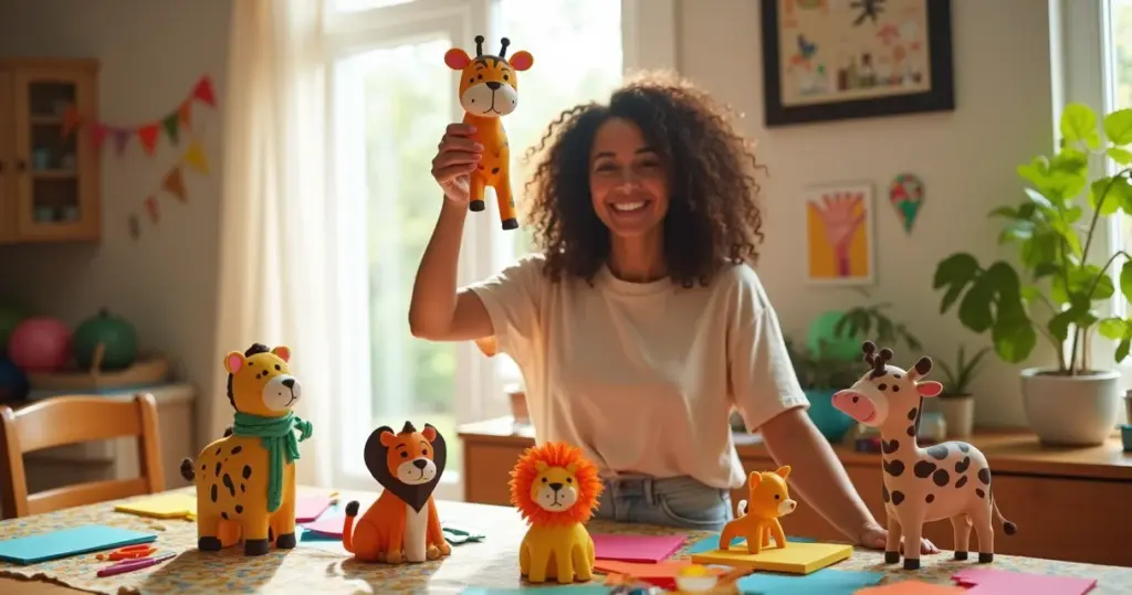 15 Ideias de Bichinhos do Safari em EVA: Festa Perfeita com R$ 5