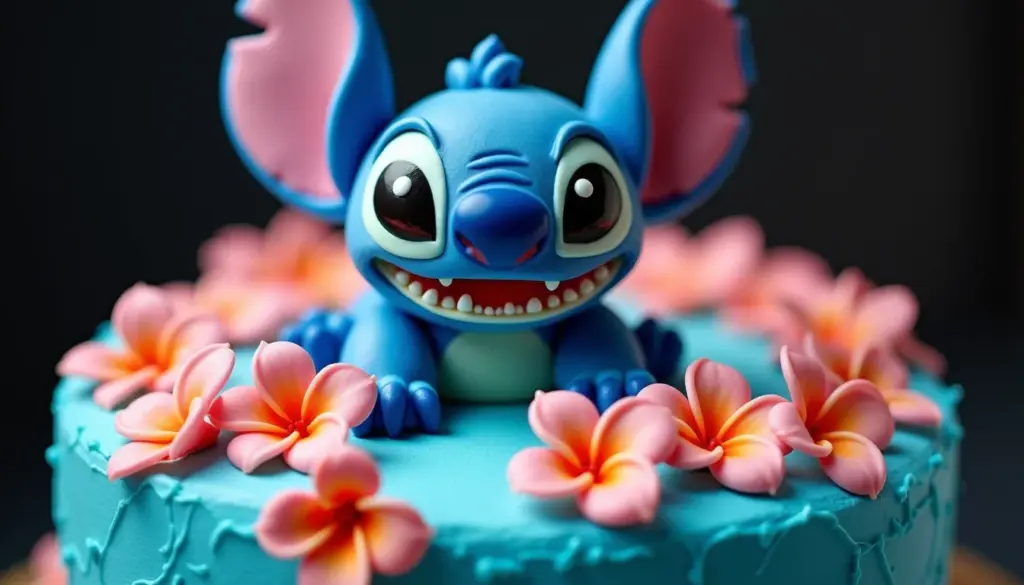 87 Ideias de Bolo Stitch e Lilo: Chantininho, Pasta ou Papel de Arroz?