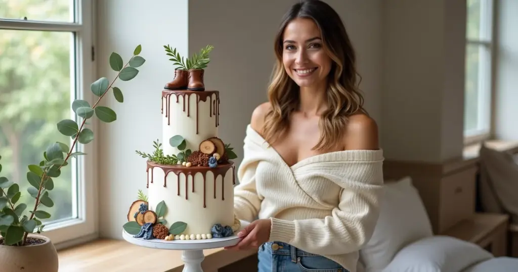 Bolo Ninho com Nutella Perfeito para Chá de Bebê Menino