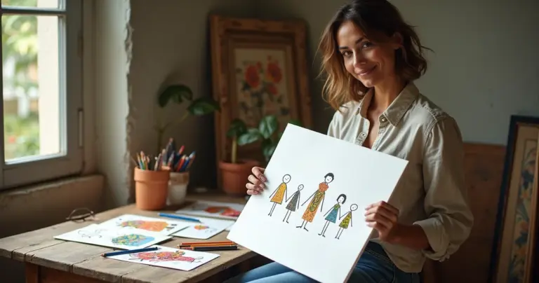 12 Ideias de Bonecas Palito para Colorir que Vão Transformar Seus Rabiscos em Arte