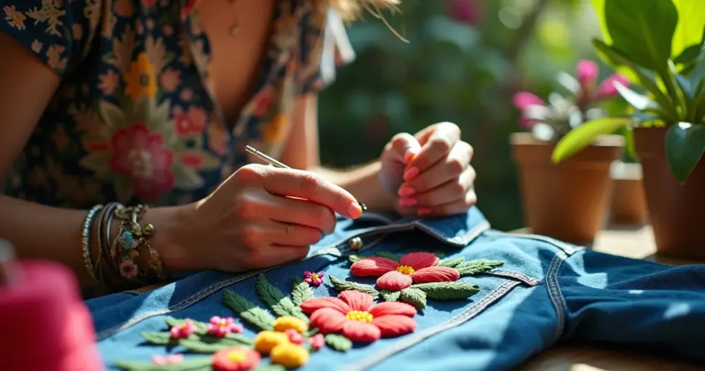 32 Ideias de Bordados que Transformam Peças Comuns em Tesouros