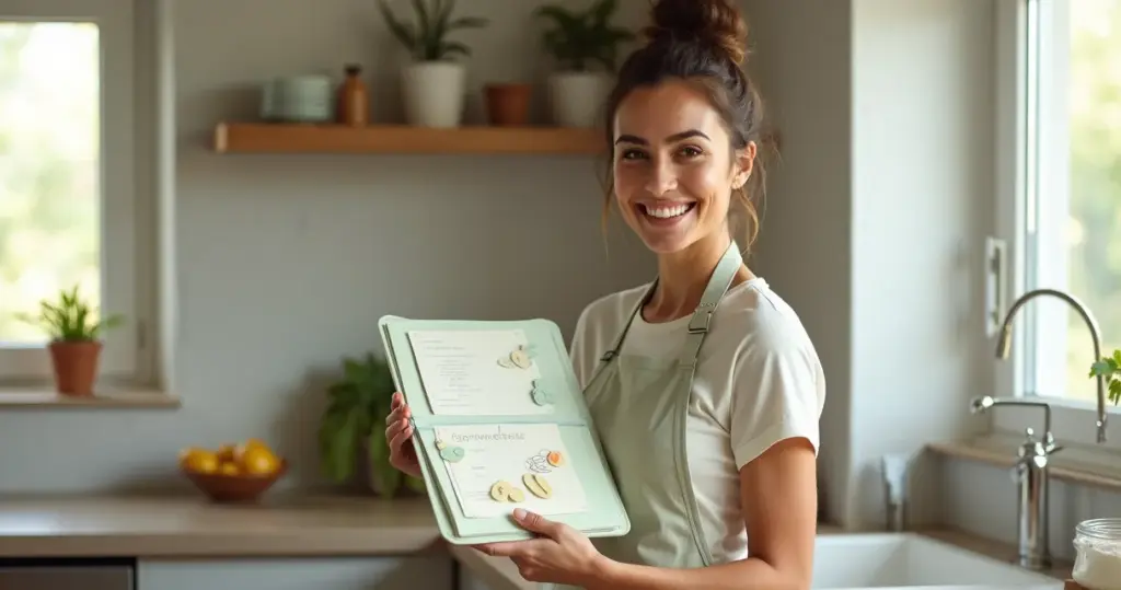 Caderno de Receitas em EVA com Moldes: Acabe com a Bagunça na Cozinha