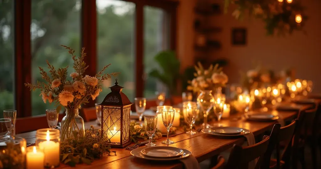 18 Ideias de Casamento Rústico com Velas que Vão Criar um Clima Inesquecível