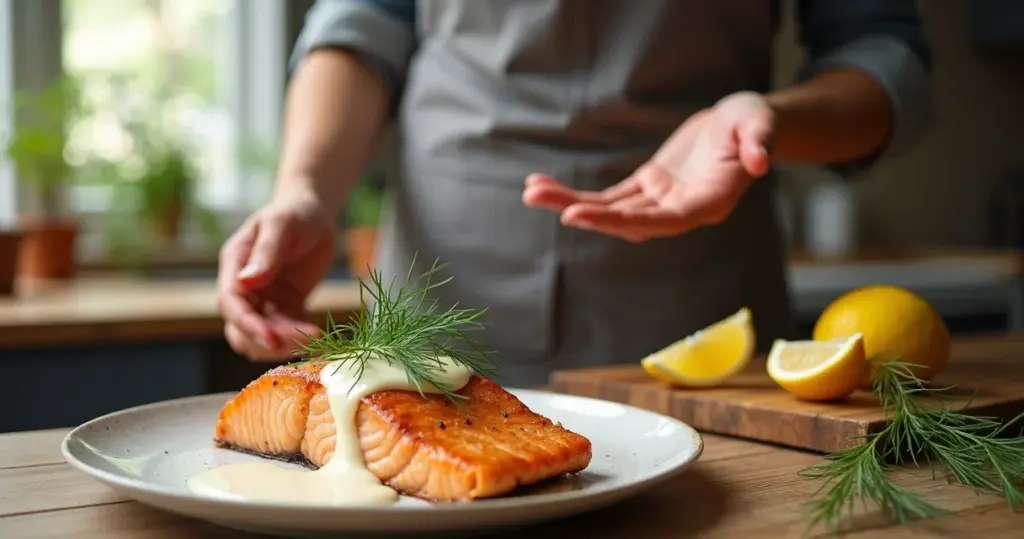 Casamento Salmon: Crosta Crocante e Molho Aveludado em 25 Minutos