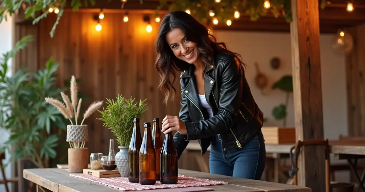 12 Ideias de Centro de Mesa de Garrafa de Cerveja que Economizam 80% 12 Ideias de Centro de Mesa de Garrafa de Cerveja que Economizam 80%