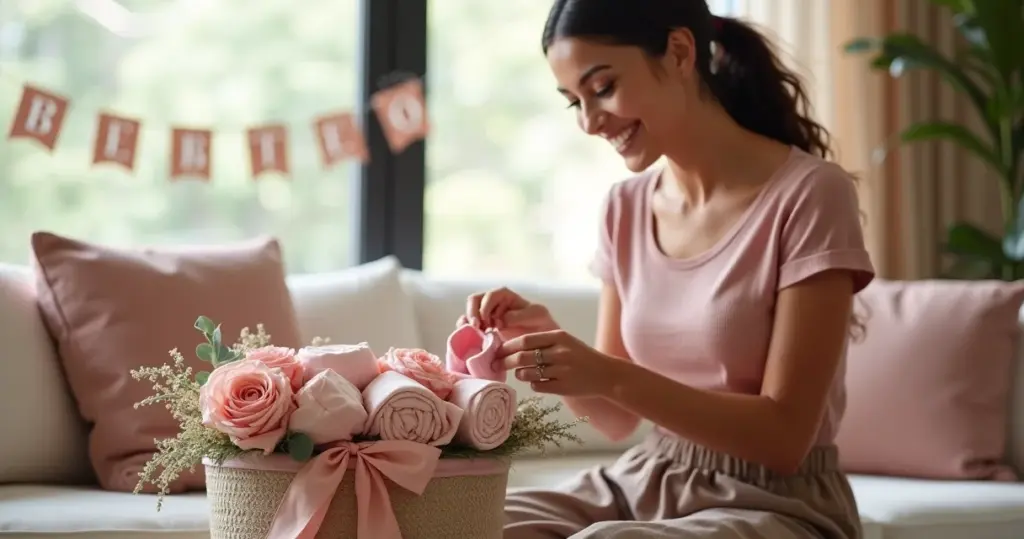 23 Ideias de Chá de Fralda Marrom e Rosa: Do Orçamento à Decoração
