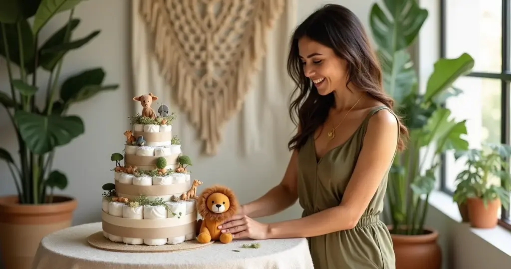 27 Ideias de Chá de Fraldas Safari Que Funcionam Para Qualquer Bebê