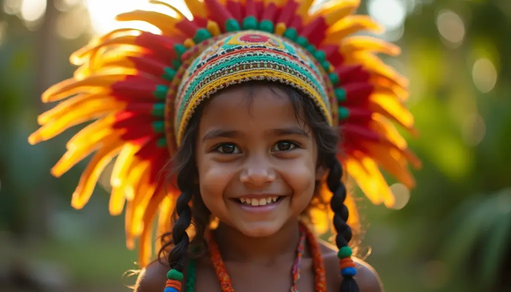 47 Moldes de Cocar de Índio para Imprimir que Seguram Firme