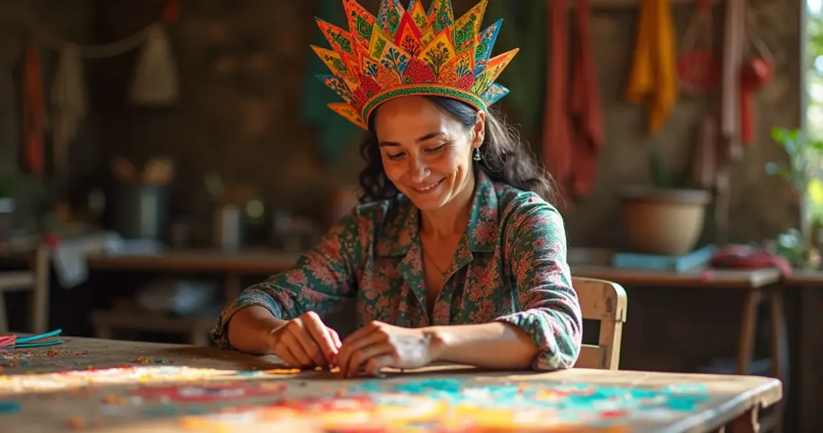 17 Ideias de Cocar de Índio para Imprimir que Encantam Festas Infantis