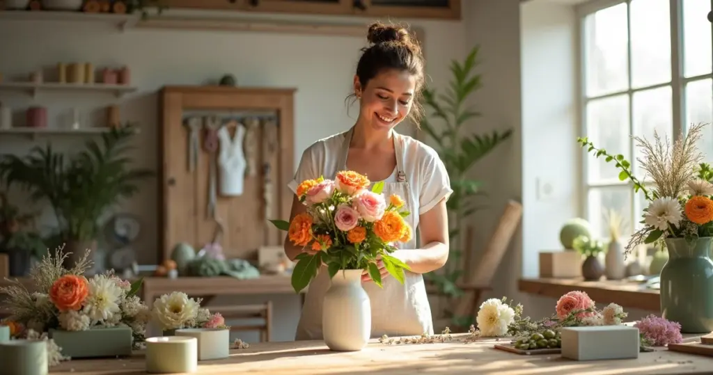 Como fazer arranjos com flores artificiais passo-a-passo que parecem de verdade